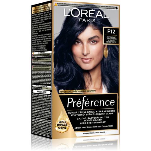 Préférence Haarfarbe Farbton P12 Intense Cool Black 1 St - L’Oréal Paris - Modalova