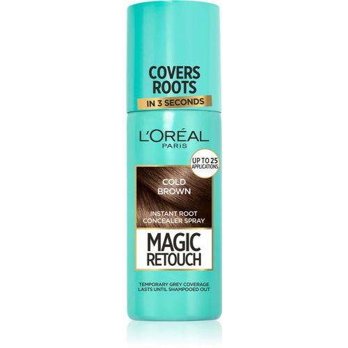 Magic Retouch spray retoca-raíces instantáneo tono Cold Brown 75 ml - L’Oréal Paris - Modalova