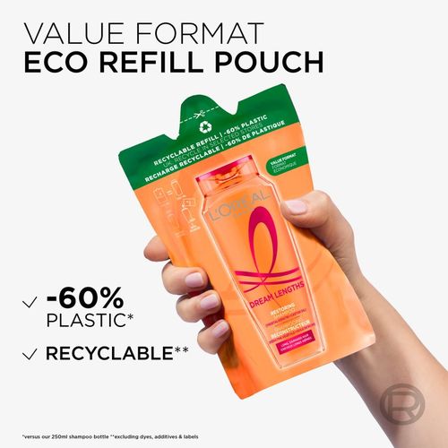 Elseve Dream Long champú reparador Refill 250 ml - L’Oréal Paris - Modalova