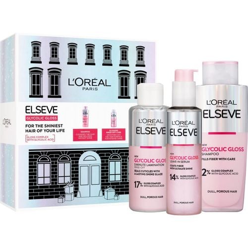 Elseve Glycolic Gloss Geschenkset für das Haar - L’Oréal Paris - Modalova