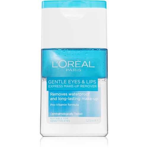 Gentle desmaquillante de ojos y labios para pieles sensibles 125 ml - L’Oréal Paris - Modalova