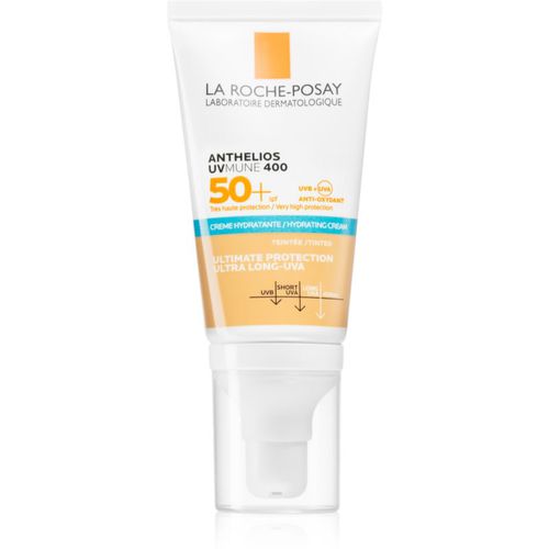 Anthelios UVMUNE 400 crema facial protectora con color SPF 50+ 50 ml - La Roche-Posay - Modalova