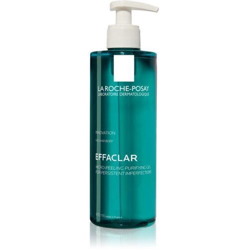 Effaclar gel detergente esfoliante per pelli grasse e problematiche 400 ml - La Roche-Posay - Modalova