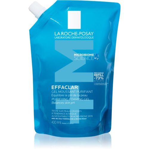 Effaclar gel de limpieza profunda para pieles grasas y sensibles recarga de recambio 400 ml - La Roche-Posay - Modalova