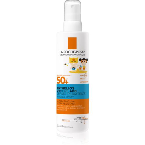 Anthelios Dermo-Pediatrics spray abbronzante SPF 50+ 200 ml - La Roche-Posay - Modalova