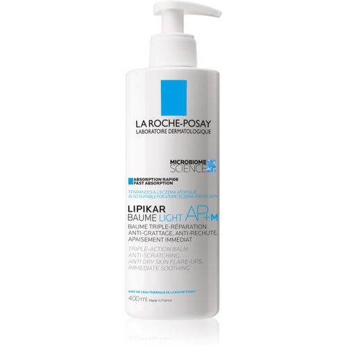 Lipikar Baume AP+M bálsamo corporal de textura ligera para pieles secas y sensibles 400 ml - La Roche-Posay - Modalova