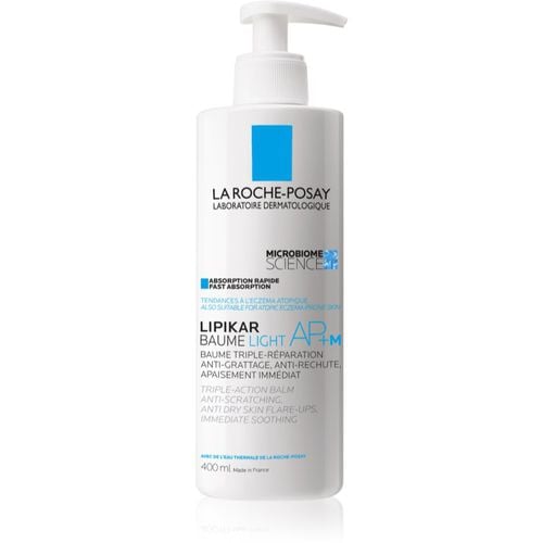 Lipikar Baume AP+M Light balsamo corpo leggero per pelli secche e sensibili 400 ml - La Roche-Posay - Modalova