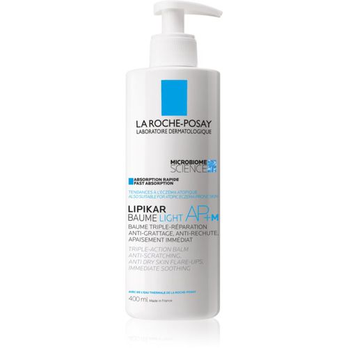 Lipikar Baume AP+M Light leichter Körperbalsam für trockene und empfindliche Haut 400 ml - La Roche-Posay - Modalova