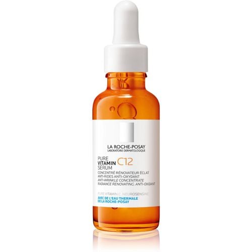 Pure Vitamin C12 siero illuminante con vitamina C antirughe 30 ml - La Roche-Posay - Modalova