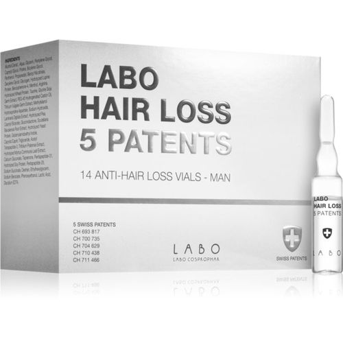 Patents tratamiento intensivo anticaída del cabello para hombre 14x3,5 ml - Labo Hair Loss - Modalova