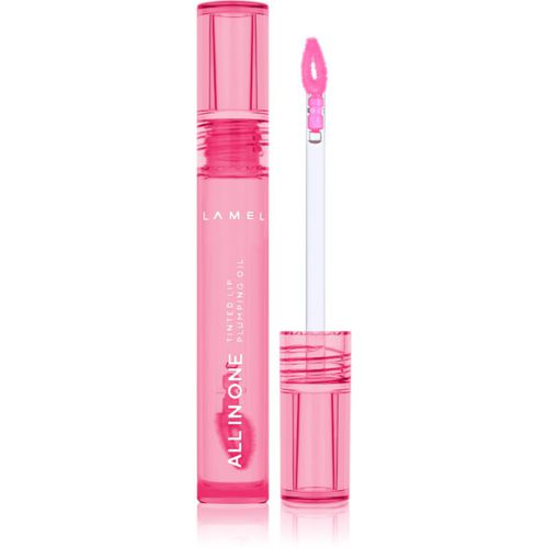 All in One Lip Tinted Plumping Oil aceite con color para labios para aumentar volumen № 403 3 ml - LAMEL - Modalova