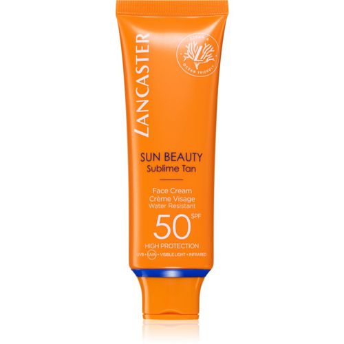 Sun Beauty Face Cream crema abbronzante viso SPF 50 50 ml - Lancaster - Modalova