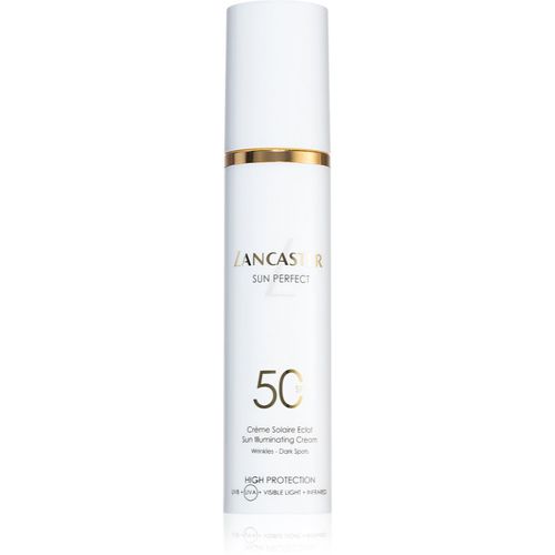 Sun Perfect Sun Illuminating Cream crema giorno illuminante contro rughe e macchie scure SPF 50 50 ml - Lancaster - Modalova