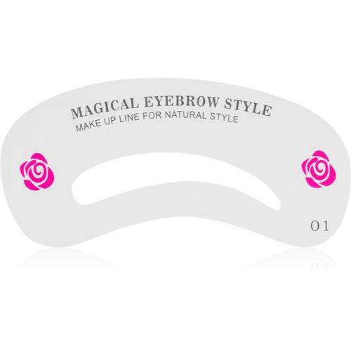 Eyebrow Stencil plantillas de cejas 24 ud - Lash Brow - Modalova