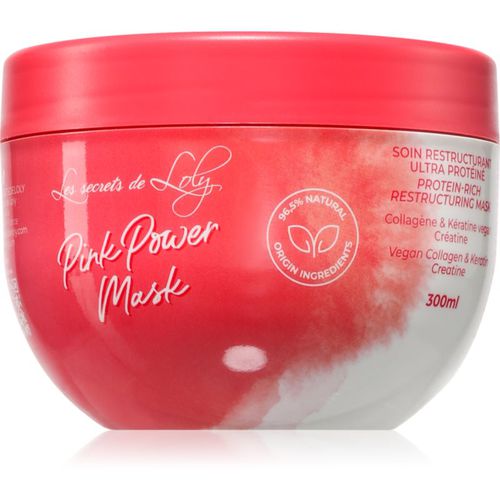 Pink Power Mask erneuernde Maske für welliges und lockiges Haar 300 ml - Les Secrets De Loly - Modalova