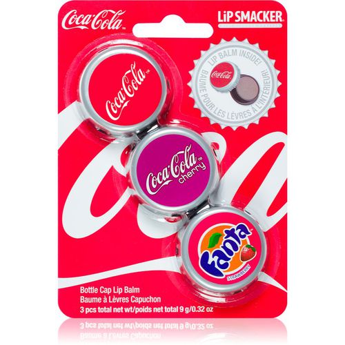 Coca Cola bálsamo labial 3 uds fragancias Original, Cherry & Fanta 9 g - Lip Smacker - Modalova