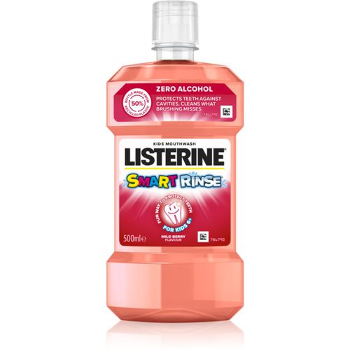 Smart Rinse Mild Berry enjuague bucal para niños 500 ml - Listerine - Modalova