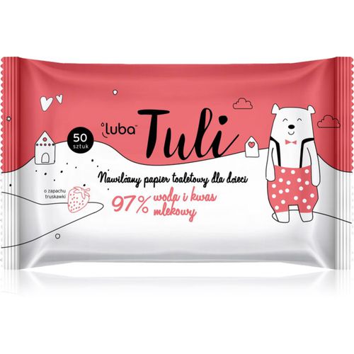 Tuli Lactic acid papel higiénico húmedo con ácido láctico para niños Strawberry 50 ud - Luba - Modalova