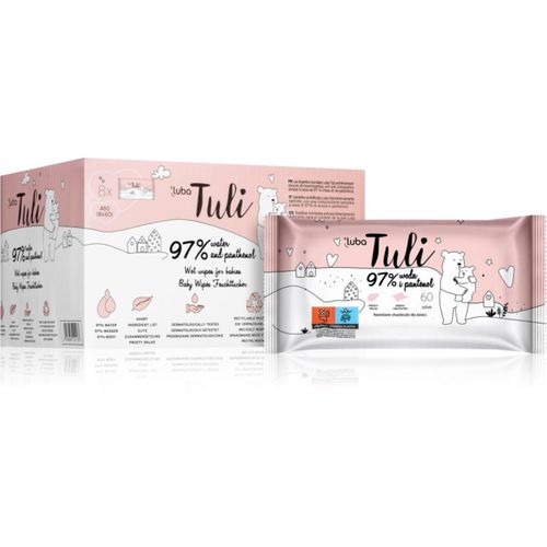 Tuli Panthenol toallitas húmedas para niños 8x60 ud - Luba - Modalova