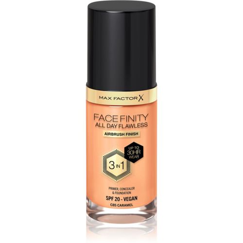 Facefinity All Day Flawless langanhaltende Make-up Foundation SPF 20 Farbton 85 Caramel 30 ml - Max Factor - Modalova