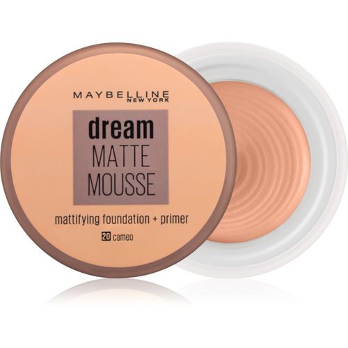 Dream Matte Mousse maquillaje matificante tono 20 Cameo 18 ml - Maybelline - Modalova