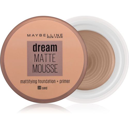 Dream Matte Mousse fondotinta opacizzante colore 30 Sand 18 ml - Maybelline - Modalova