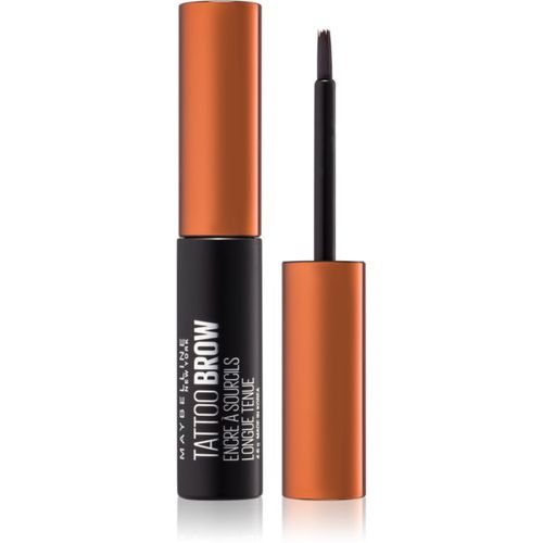 Tattoo Brow Semi-permanente Gelfarbe für Augenbrauen Farbton Medium Brown 4.6 g - MAYBELLINE NEW YORK - Modalova