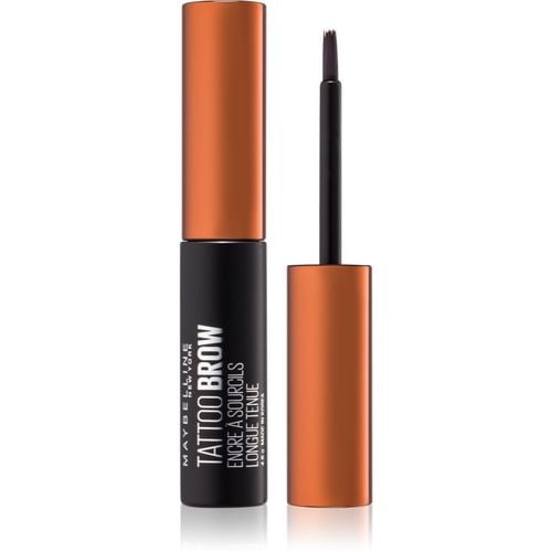 Tattoo Brow tinte en gel para cejas semipermanente tono Medium Brown 4.6 g - MAYBELLINE NEW YORK - Modalova