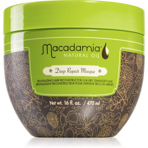 Deep Repair maschera di rigenerazione profonda per capelli rovinati e secchi 470 ml - Macadamia Natural Oil - Modalova