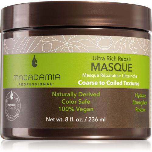 Ultra Rich Repair mascarilla de regeneración profunda para cabello maltratado o dañado 236 ml - Macadamia Natural Oil - Modalova