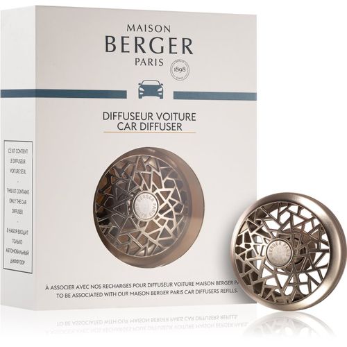 Graphic supporto per deodoranti per auto clip (Matte Nickel) 1 pz - Maison Berger Paris - Modalova