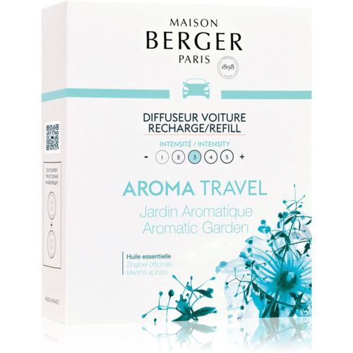 Aroma Travel Autoduft Ersatzfüllung (Aromatic Garden) 2x17 g - Maison Berger Paris - Modalova