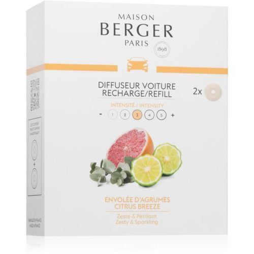 Citrus Breeze Autoduft Ersatzfüllung 2x17 g - Maison Berger Paris - Modalova