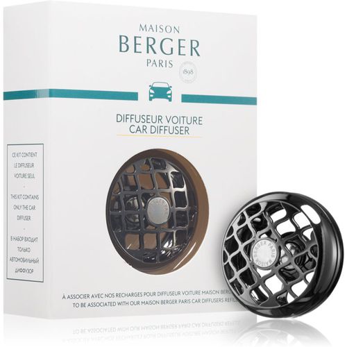 Resonance Gunmetal supporto per deodoranti per auto (Matte Black) 1 pz - Maison Berger Paris - Modalova