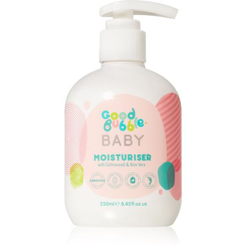 Baby Moisturiser crema hidratante para rostro y cuerpo para bebé lactante Cottonseed & Aloe Vera 250 ml - Good Bubble - Modalova