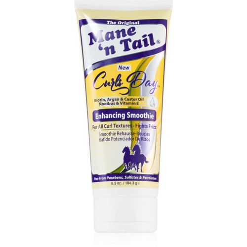 Curls Day Enhancing Smoothie crema styling per definire i capelli mossi effetto idratante 192 ml - Mane 'N Tail - Modalova