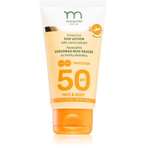 Protective latte abbronzante protettivo per corpo e viso SPF 50 50 ml - Margarita - Modalova