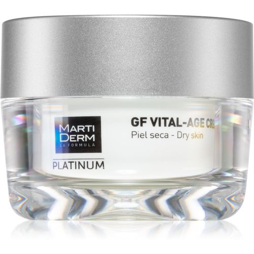 Platinum GF Vital-Age crema facial revitalizante para pieles secas 50 ml - Martiderm - Modalova