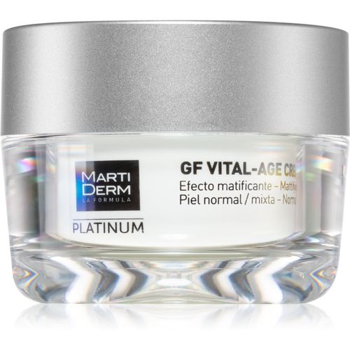 Platinum GF Vital-Age crema facial revitalizante para pieles normales y mixtas 50 ml - Martiderm - Modalova