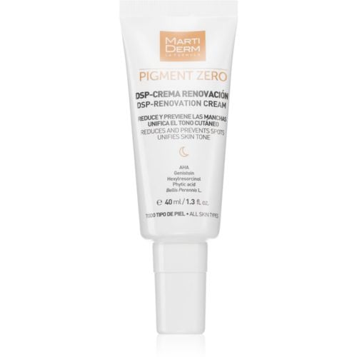 Pigment Zero DSP-Cream crema notte contro le macchie della pelle 40 ml - Martiderm - Modalova