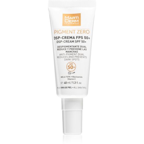 Pigment Zero DSP-Cream crema de día contra las manchas de pigmentación SPF 50+ 40 ml - Martiderm - Modalova