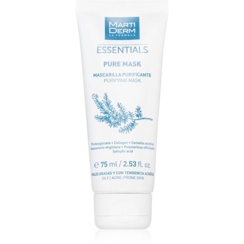 Essentials mascarilla limpiadora para reducir el exceso de sebo y suavizar poros 75 ml - Martiderm - Modalova