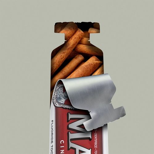 The Mints Cinnamon pasta de dientes sabor Cinnamon-Mint 25 ml - Marvis - Modalova