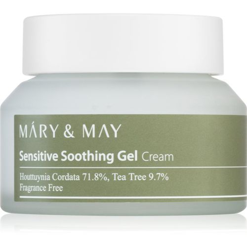 Sensitive Soothing Gel Cream crema-gel idratante leggera per lenire e rinforzare le pelli sensibili 70 g - MARY & MAY - Modalova