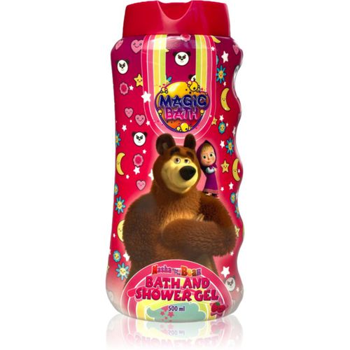 Magic Bath Bath & Shower Gel Dusch- und Badgel für Kinder 500 ml - Masha & The Bear - Modalova