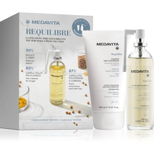 Requilibre Sebum-Balancing Set lote de regalo para cabello - Medavita - Modalova