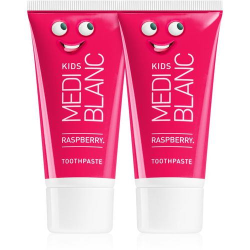 KIDS Raspberry dentifricio per bambini 2x50 ml - MEDIBLANC - Modalova