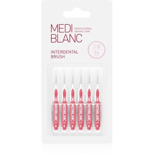 Interdental Pick-brush scovolino interdentale 0,4 mm Pink 6 pz - MEDIBLANC - Modalova