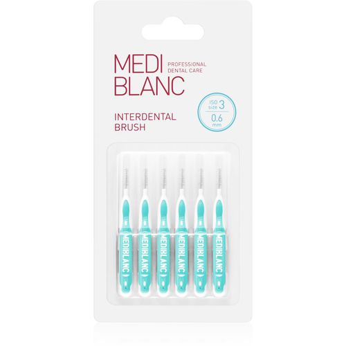 Interdental Pick-brush cepillo interdental 0,6 mm Blue 6 ud - MEDIBLANC - Modalova