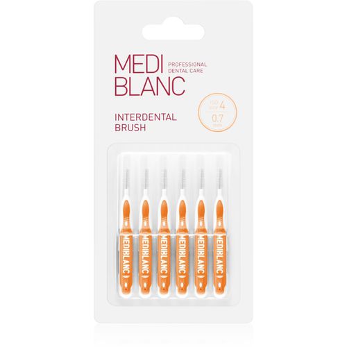 Interdental Pick-brush scovolino interdentale 0,7 mm Yellow 6 pz - MEDIBLANC - Modalova